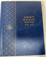 Walking liberty half dollars collection book 1