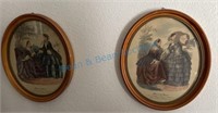 Two framed Victorian Prints