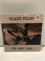 BLAZE FOLEY THE DOG YEARS RECORD ALBUM