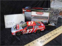 DIECAST CAR SIGNED