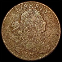 1803 Sm Date Sm Fraction Draped Bust Cent NICELY