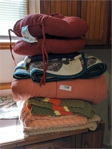 Afghans, Comforters & Chair Pads