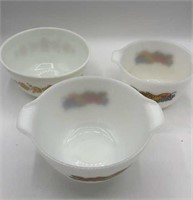 Anchor Hocking & Pyrex mixing bowls