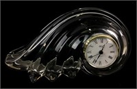 Mikasa Glass Clock