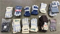 Lot of Various Work Gloves