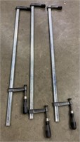 Lot of 3 Columbian 43140 40" Clamps
