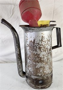 Oil Can & Funnel