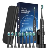 Electric Toothbrush for Adults with 8 Brush