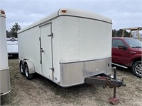 1998 South West Truck Body 16' Enclosed Trailer
