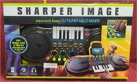 NOS SHARPER IMAGE DJ TURNTABLE MIXER