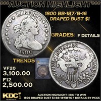 ***Auction Highlight*** PCGS 1800 Draped Bust Doll