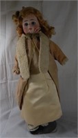 Vintage Germany 38-275 Bisque Kid Body Doll