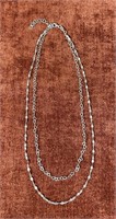 .925 Two-Strand Ladies Necklace