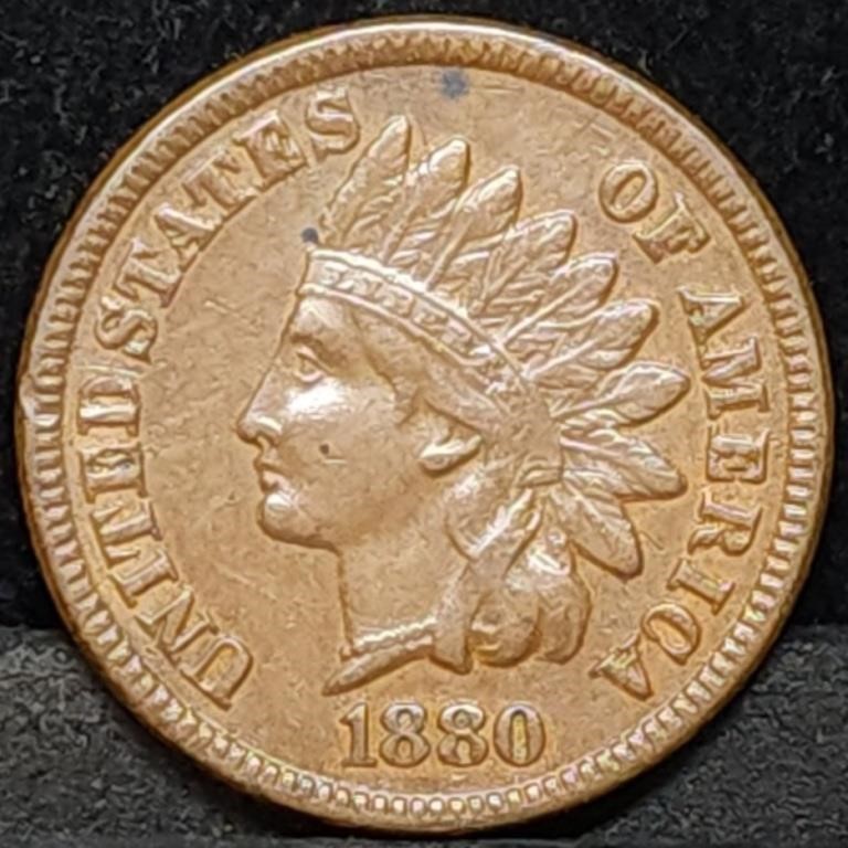 1880 Indian Head Cent from Set