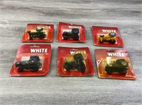 White, Oliver & Minneapolis-Moline Tractors,
