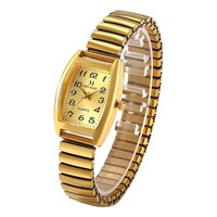 JewelryWe Women's Ultra Thin Easy Reader Watch wit