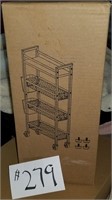 4 Tier Storage Cart New in Box