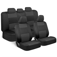 BDK PolyPro Car Seat Covers Full Set in Charcoal o