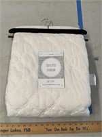 Quilted throw