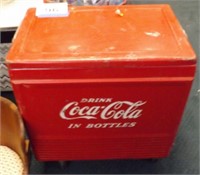 Vintage Red Coke Cola Cooler