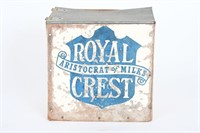 Vintage Royal Crest Milk Box- Aristocrat Of Milks