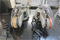 lot of 2 Electric Tape Dispenser Zcut-2 Automatic