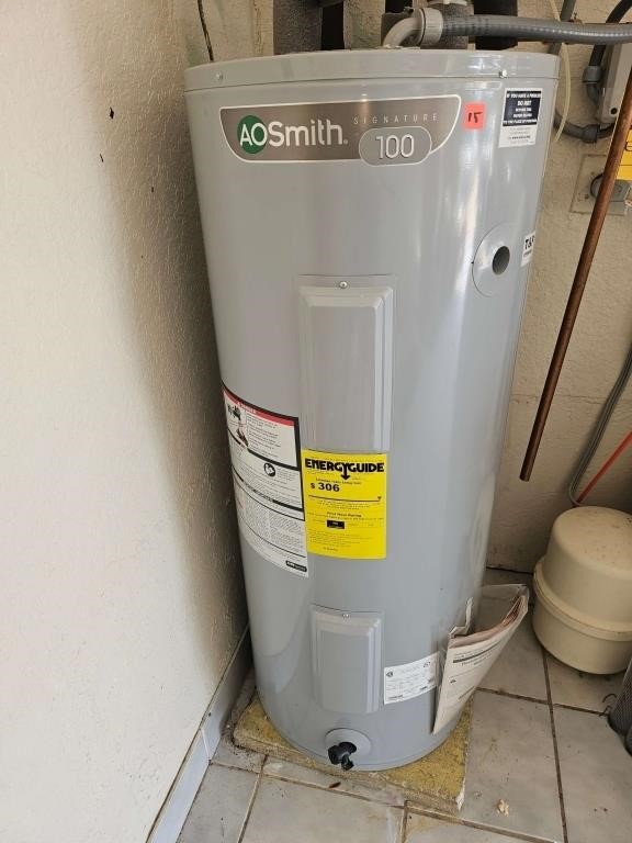 AO Smith Water Heater Signature 100 Series