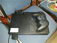 PlayStation 2 with controller