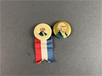 Vintage George Washington Pins