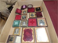 (10)Antique Tin type & others photographs w/cases
