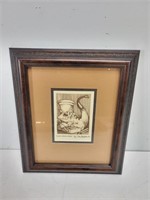 Framed "Eager Meerschaum" by Real Musgrave