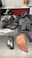3 Holsters 2A 4LIFE Shoulder Harness Pistol and