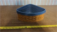 LONGABERGER TRIANGLE BASKET