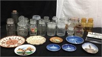 Glass Canisters/Plates - Some Vintage - R4B