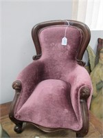 Dolls Wing Back Chair