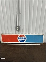 Vintage Metal Pepsi Sign