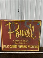 Vintage Metal Sign