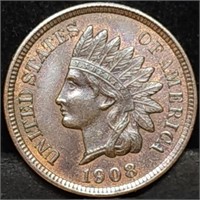1908 Indian Head Cent from Set