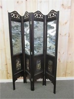 Large 4 Section Oriental Screen