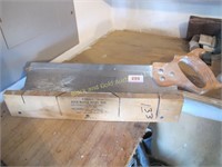 Miter Box with Great Neck Saw