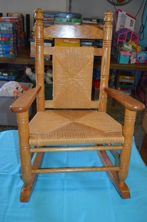 Cracker Barrel Child's Rocking Chair