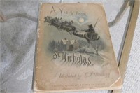 "A Visit from St. Nicholas" book, circa 1890's by