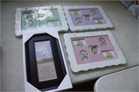 4 New Picture Frames
