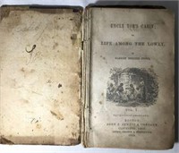 Uncle Toms Cabin Vol 1 1852 Harriet Beecher Stowe