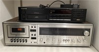 Pioneer 6 Disc CD Player and Fisher Audio System