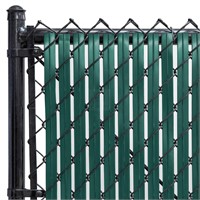 Chain-Link Fence Blade Slats with Bottom Lock (4-f