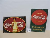 Vintage Coca Cola Advertising Signs