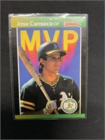 DONRUSS 1989 JOSE CANSECO MVP