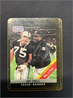 NFL PRO SET 1990 ART SHELL HALL OF FAME
