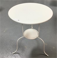 White Ikea side table